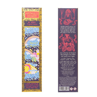 Be Happy Incense Sticks Silver Rods