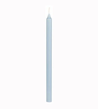 Taper Candle Dusty Blue 20cm