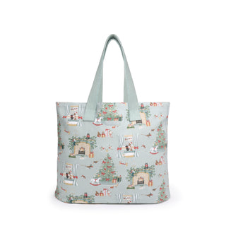 Cosy Christmas Folding Shopping Bag