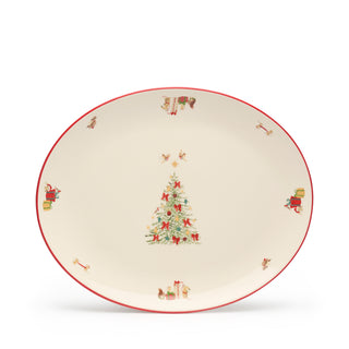 Cosy Christmas Stoneware Christmas Platter