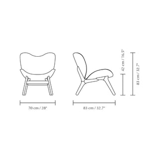 A Conversation Piece Lounge Chair - Low