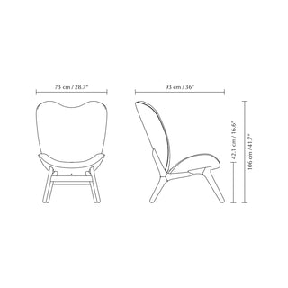 A Conversation Piece Lounge Chair - Tall