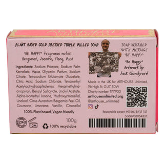 Be Happy Soap Slab