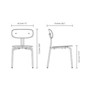 Curious Dinning Chair - Oak