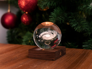 Amber Crystal Light Galaxy