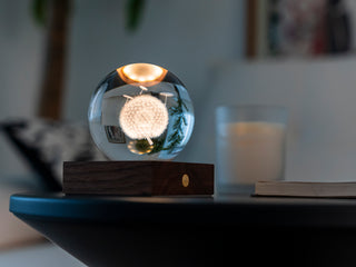 Amber Crystal Light Dandelion
