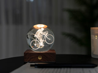 Amber Crystal Light Cyclist