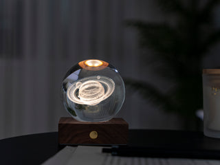 Amber Crystal Light Saturn