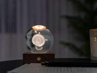 Amber Crystal Light Dandelion