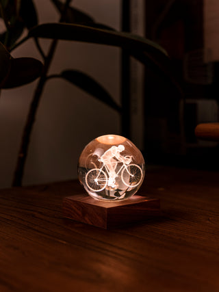 Amber Crystal Light Cyclist