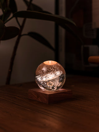Amber Crystal Light Solar System