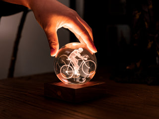 Amber Crystal Light Cyclist