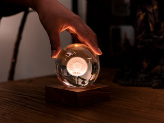 Amber Crystal Light Dandelion
