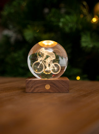 Amber Crystal Light Cyclist