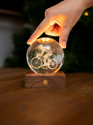 Amber Crystal Light Cyclist