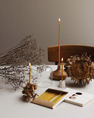Oak Candle Holder