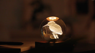 Amber Crystal Light Kingfisher