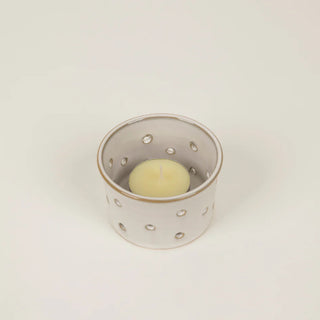 Candle Tealight Holder Glazed