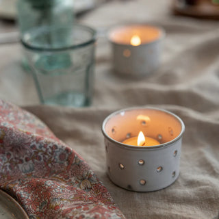 Candle Tealight Holder Glazed