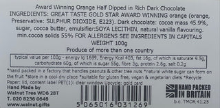 Dipped Orange Dark Chocolate 100g