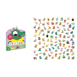 100 Stickers - Dinosaurs