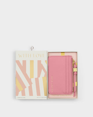 Gift Boxed Coin & Cardholder Rose Pink