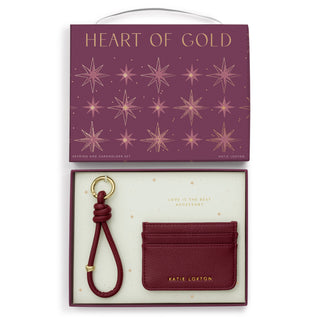 Gift Boxed Keyring & Cardholder Cherry