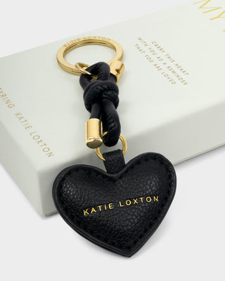 Key To My Heart Gift Boxed Keyring Black