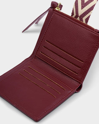 Hallie Purse Cherry