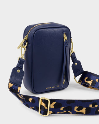 Hallie Small Crossbody Bag Midnight Blue