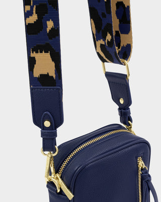 Hallie Small Crossbody Bag Midnight Blue