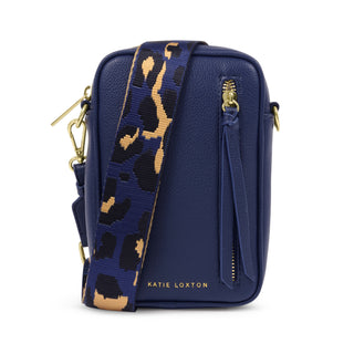 Hallie Small Crossbody Bag Midnight Blue