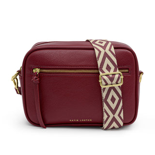 Hallie Crossbody Bag Cherry