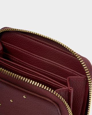 Meela Studded Purse Cherry