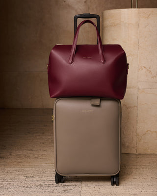 Milan Cabin Bag Cherry