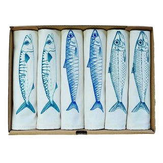Fish Napkins Set of 6