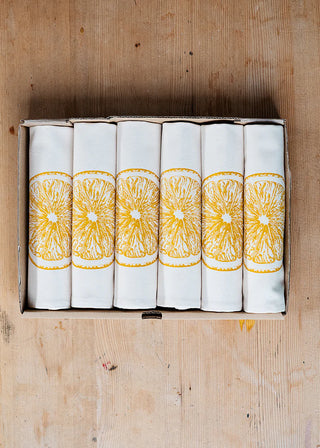 Lemon Napkins Set Of 6