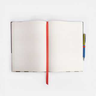 Stripe Slim Casebound Notebook & Pen