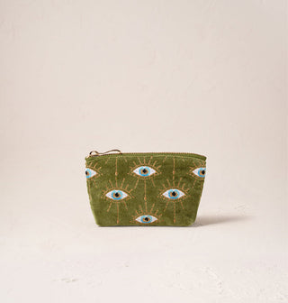 Mystical Eye Coin Purse - Fern Green