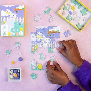 Spring Bunny - Puzzle 50pcs