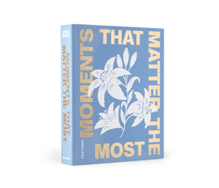 Photo Album - Moments Matters the Most, Blue