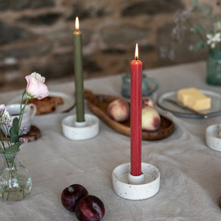 Single Pink Dinner Candle