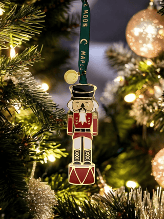 Nutcracker Enamel Christmas Decoration