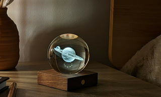 Amber Crystal Light Saturn
