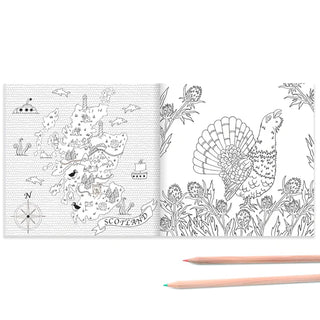 A-Z Scotland Colouring Book