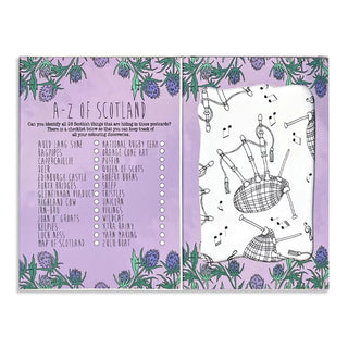 Scotland Map Notecard Set