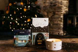 Christmas Cottage Gift Set - Orange & Cinnamon