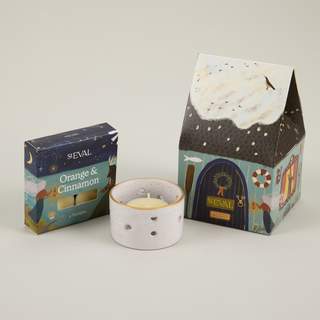 Christmas Cottage Gift Set - Orange & Cinnamon