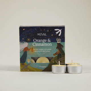 Tealights Christmas - Orange & Cinnamon