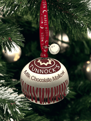 Tunnocks Teacake Enamel Christmas Decoration